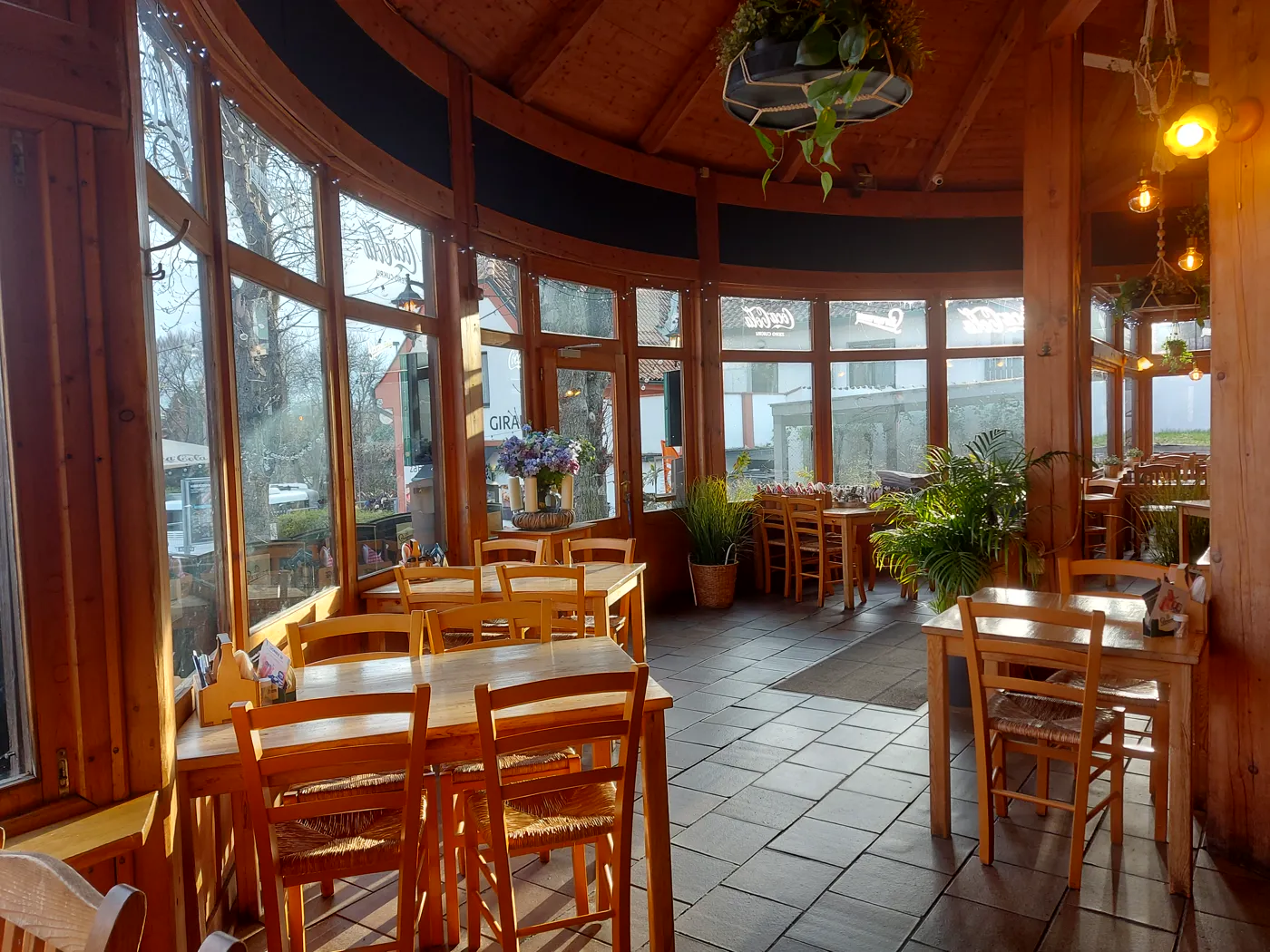 Střed restaurace