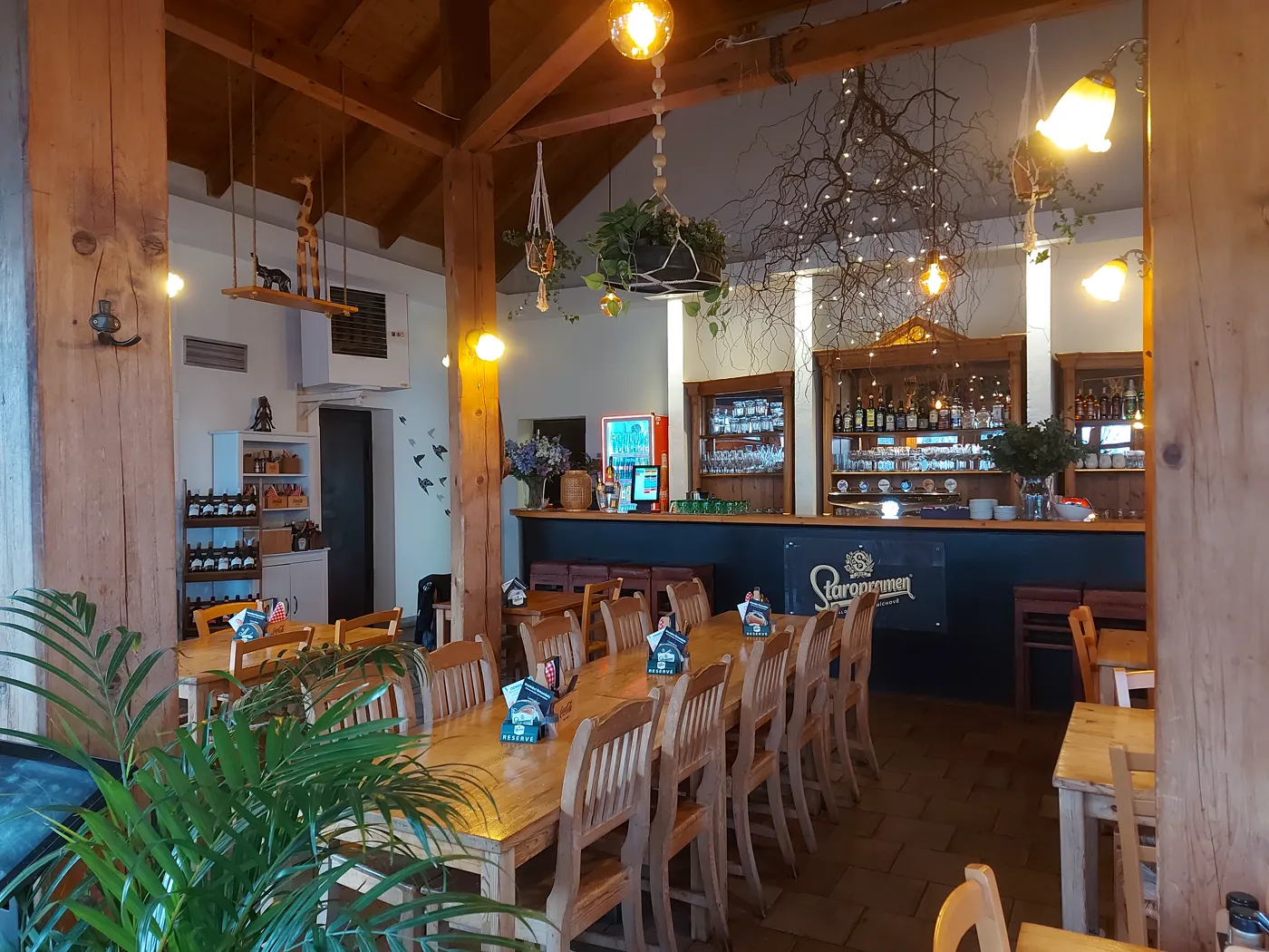 Interiér restaurace